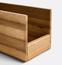 Acacia Wood Bin