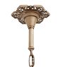 Intricate Vintage 6-Light Candle Chandelier