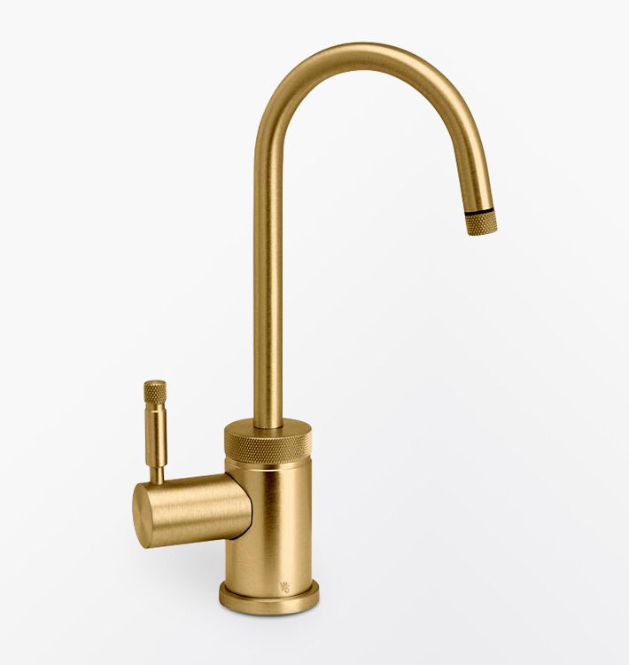Industrial Hot & Cold Water Dispenser Trim, Cold Water with Filtration - Classic Bronze