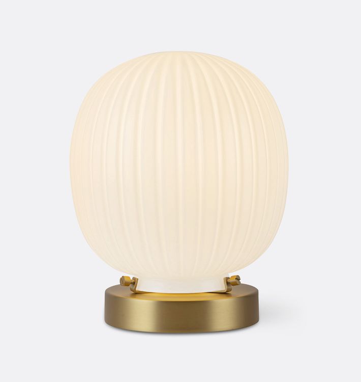 Cherise Table Lamp, 7" - Brushed Gold