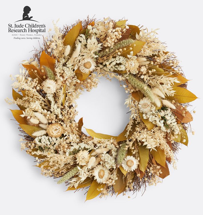 Antique Fleur Dried Wreath