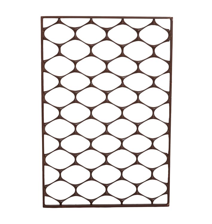 Vintage Mid-Century Cast Steel Architectural Panel (Large)