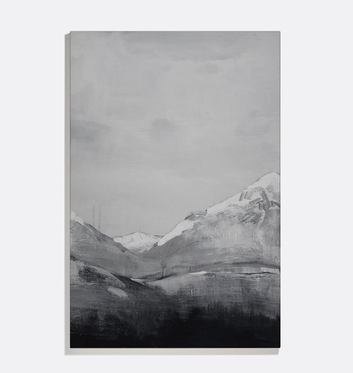 Mountain II Framed Reproduction Wall Art Print 24"x36" by Eli Sonder