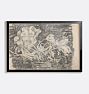 Vase With Flowers Framed Reproduction Wall Art Print 23"x16" by Wilhelmus Johannes Steenhoff