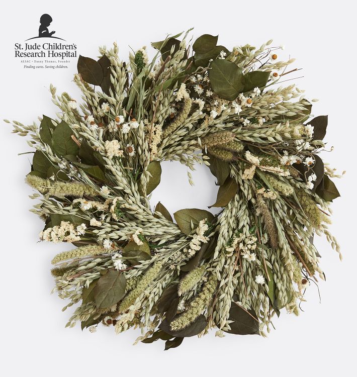 Verdant Heritage Dried Wreath