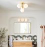 Allenglade Semi-Flush Mount, 6&quot; Shades