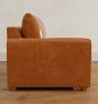 Roswell Leather Arm Sofa Sectional Component