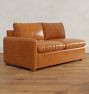 Roswell Leather Arm Sofa Sectional Component