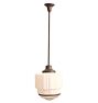 Vintage Art Deco Dual Opacity Pendant