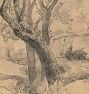 A Road in Polling by Arthur Wesley Dow Framed Reproduction Wall Art Print