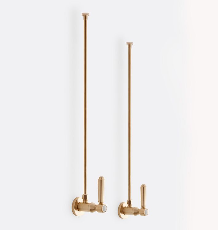 Montecito Lever-Handle Faucet Supply Line, Satin Bronze