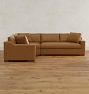 Sublimity Leather 3-Piece Arm Sofa with Wedge Corner