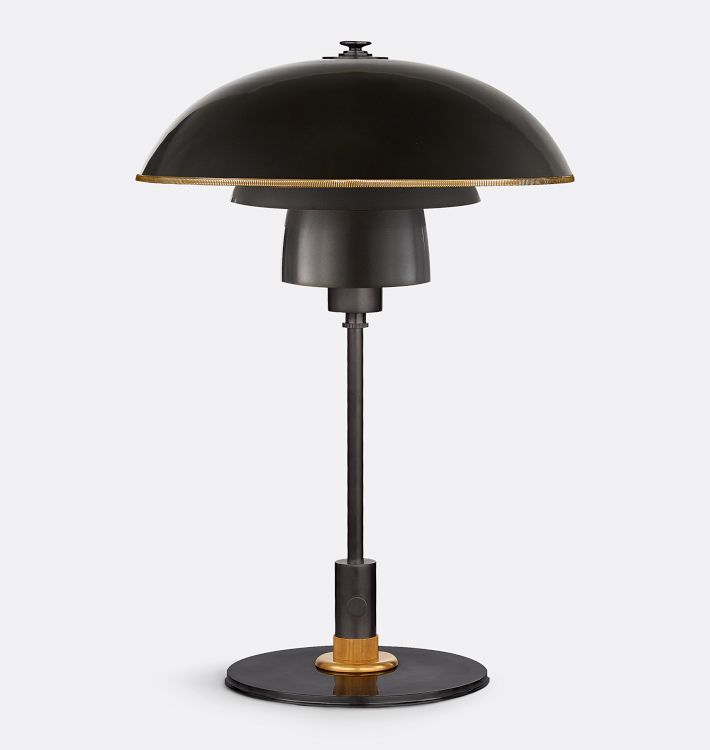 OPEN BOX: Whitman Table Lamp Bronze And Hand-Rubbed Antique Brass