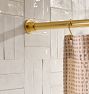 Modern Shower Curtain Rod and Brackets