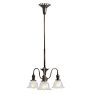 Vintage Victorian 3-Light Chandelier