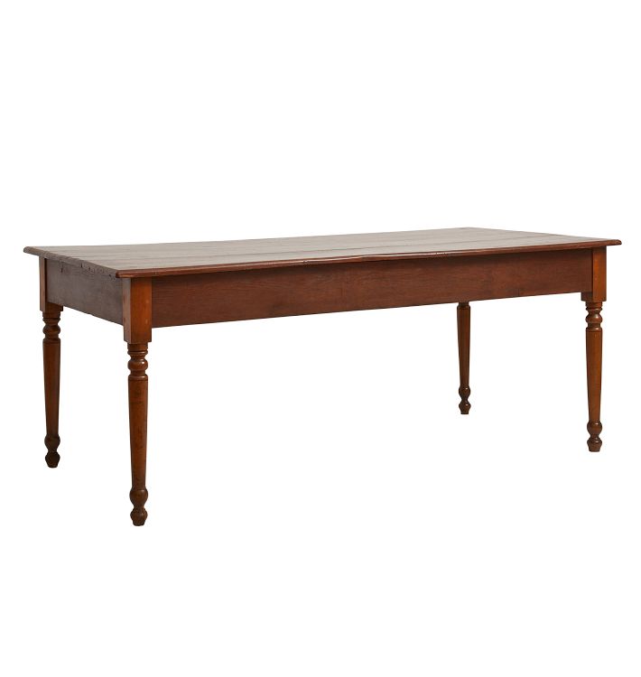 Vintage Traditional Turned Leg Dining Table