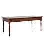 Vintage Traditional Turned Leg Dining Table