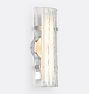 OPEN BOX: Willamette 16" LED Sconce, Clear Glass - Polished Chrome - 16"