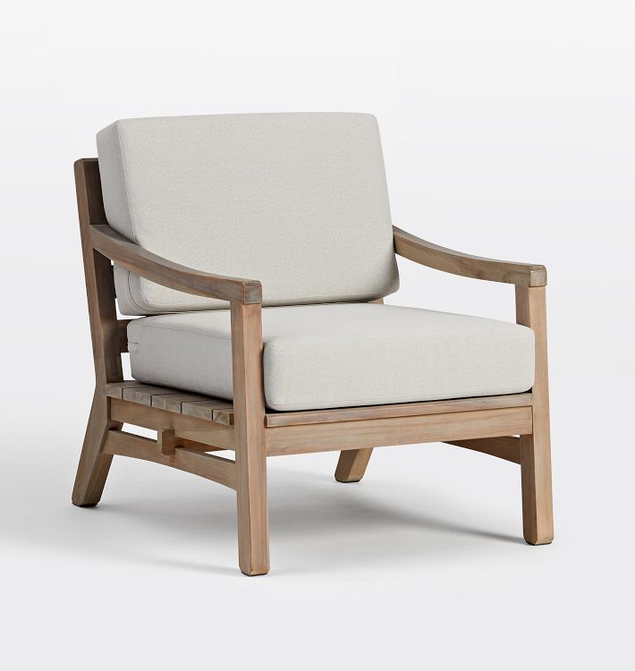 OPEN BOX: Ronde Teak Lounge Chair