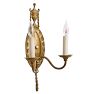 Pair of Vintage Classical Revival Double Candle Sconces