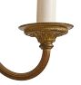 Pair of Vintage Classical Revival Double Candle Sconces