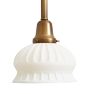 Pendant with Vintage Revival Pressed Glass Shade