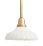 Pendant with Vintage Sheffield Opal Glass Shade