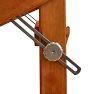 Vintage Industrial Wood Adjustable Drafting Table
