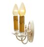 Vintage Victorian 2-Light Candle Sconce