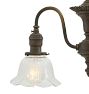 Vintage Victorian 3-Light Chandelier