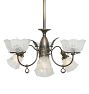 Vintage Victorian 6-Light Chandelier