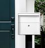 Adoorn Post Mount Locking Mailbox