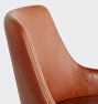 Dexter Swivel Leather Counter &amp; Bar Stool