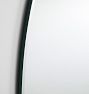 Frameless Round Mirror