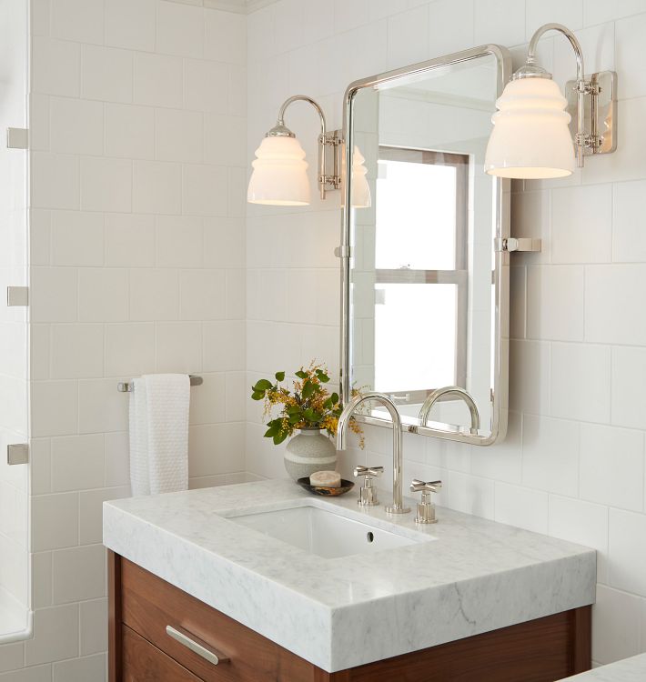 J・W・ウォーターハウス Waterhouse Cross Handle Widespread Bathroom Faucet