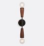 Altona Bare-Bulb Double Sconce