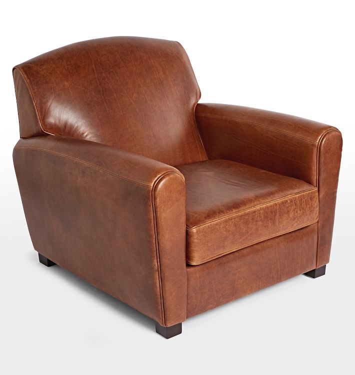 Doyle Leather Club Chair Rejuvenation