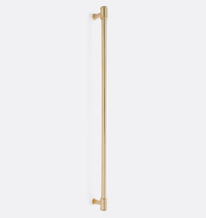 OPEN BOX: Ladd Appliance Pull - 24" - Unlacquered brass