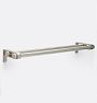 West Slope 24" Double Towel Bar, Brushed Nickel