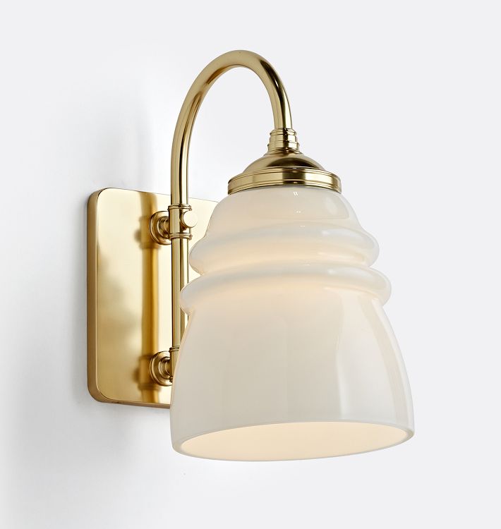 Open Box: Ladd Sconce, Aged Brass - No Shade