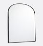 OPEN BOX: Arched Wide Metal Frame Mirror, 36" x 40" - Oil-Rubbed Bronze