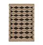 OPEN BOX: Bowen Jute & Wool Flatweave Rug, Bowen Black - 6'x9'