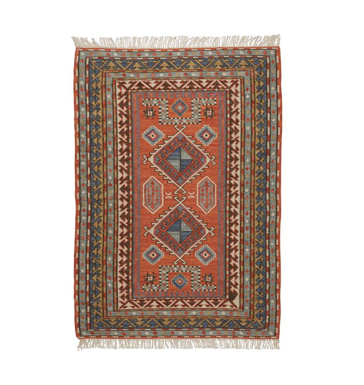 OPEN BOX: Buckman Flatweave Rug, Coral - 6' x 9'