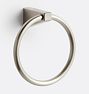 Blair Towel Ring, Brushed Nickel