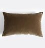 OPEN BOX Italian Velvet Pillow Cover, Mink Velvet - 16" x 26"