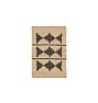 OPEN BOX: Bowen Jute & Wool Flatweave Rug, Bowen Black - 2' x 3'