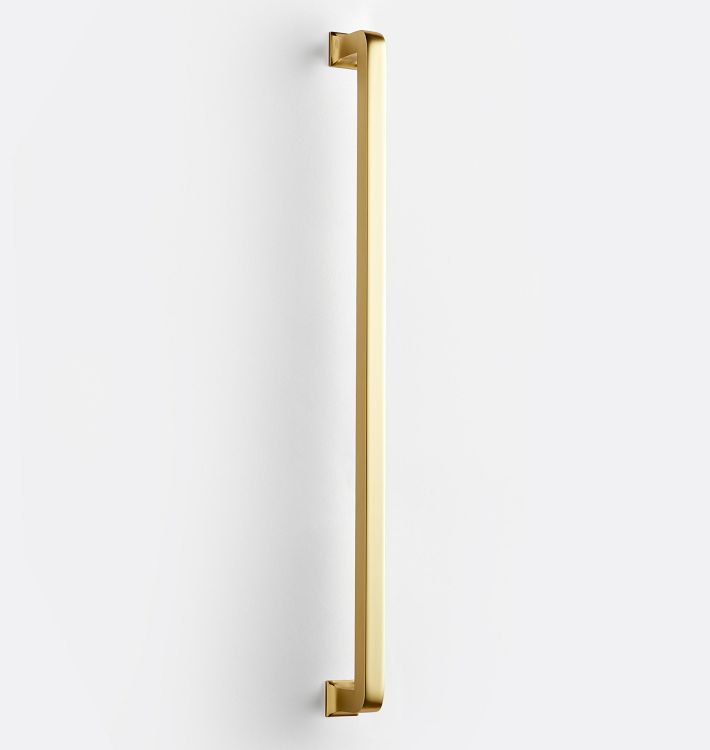 OPEN BOX: Mission Appliance Pull, 18" - Aged Brass