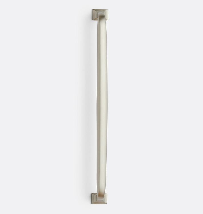 Vernon Offset Appliance Pull, 12" - Brushed Nickel