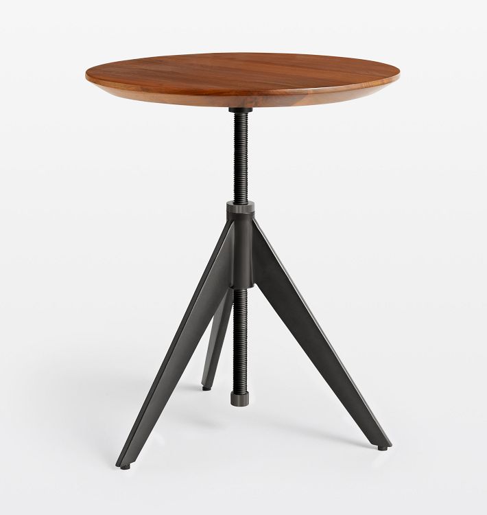 OPEN BOX: Nye Adjustable Side Table, Walnut