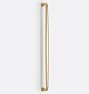 OPEN BOX Claybourne Appliance Pull, 18" - Aged Brass